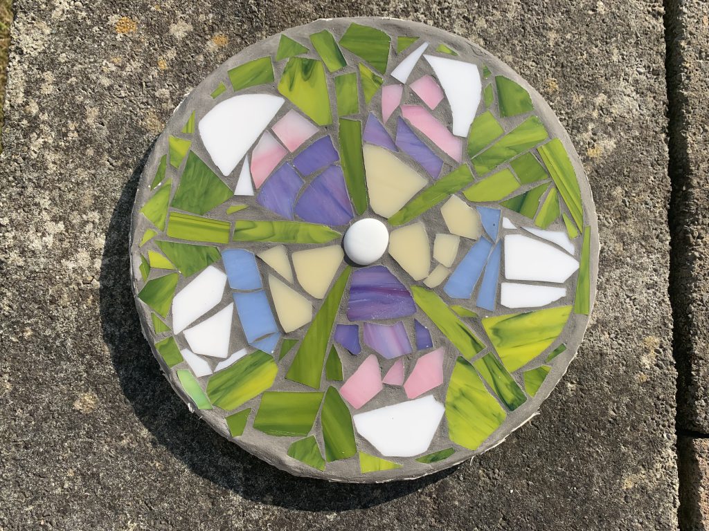 student-mosaic-stepping-stone-circular