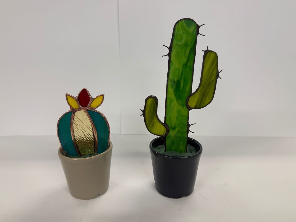 student-stained-glass-cactus-barrel-flower-saguaro