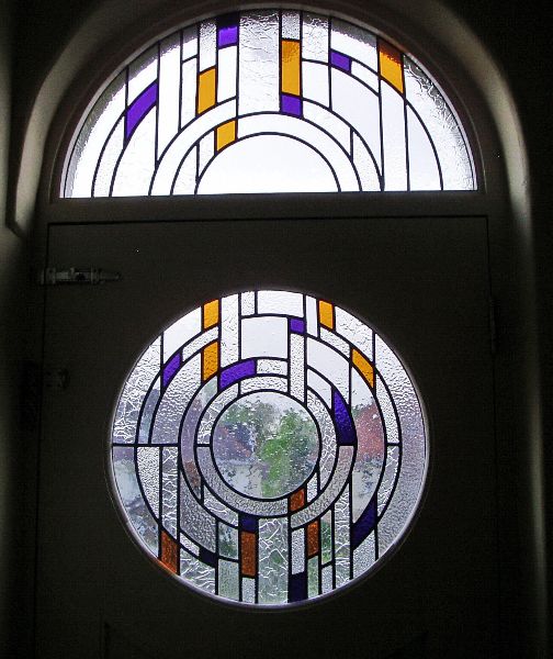 Commission porthole door fanlight inside