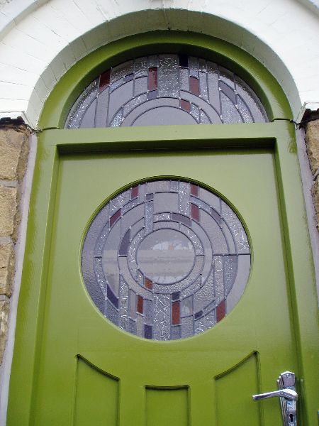 Commission porthole door outside