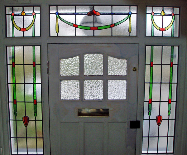 Commission restoration door sidelights